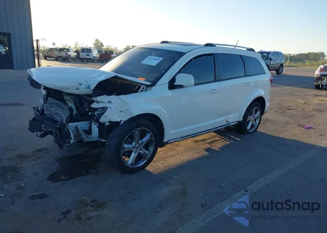 2017 Dodge Journey Crossroad из США, поврежденный, VIN 3C4PDCGG0HT613970